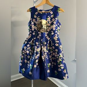 Cherry blossom mini dress